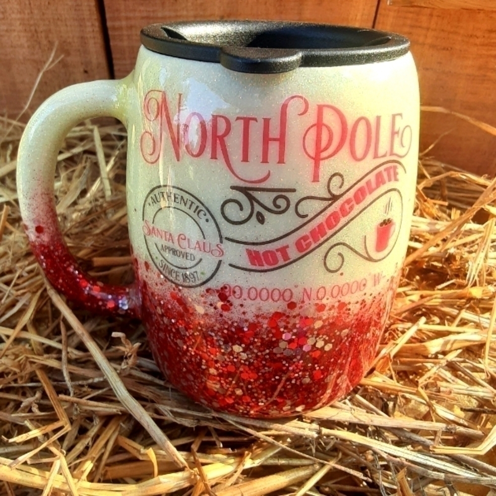 North Pole Hot Chocolate Mug Loving Touch Grafts.